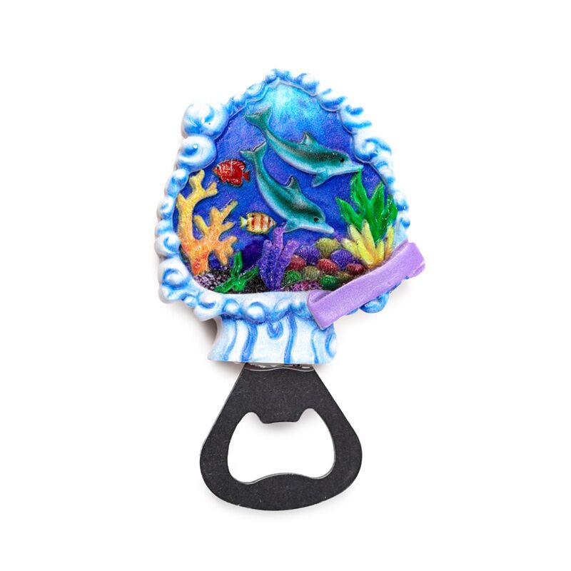 ギャラリービューアに画像をロードする, Strand souvenir magneet flesopenerr strand kade
