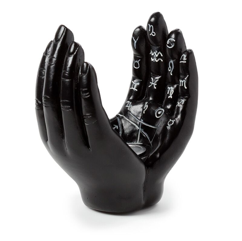 Cargue la imagen en el visor de la galería, Mantra handen tarot handpalmen open wierookhouder