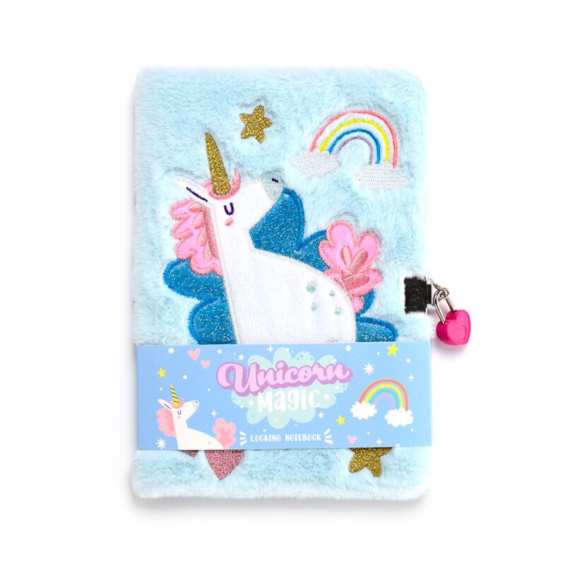 ギャラリービューアに画像をロードする, Unicorn magic afsluitbaar notitieboekje hangslot