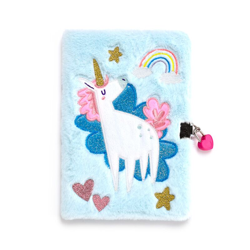 ギャラリービューアに画像をロードする, Unicorn magic afsluitbaar notitieboekje hangslot
