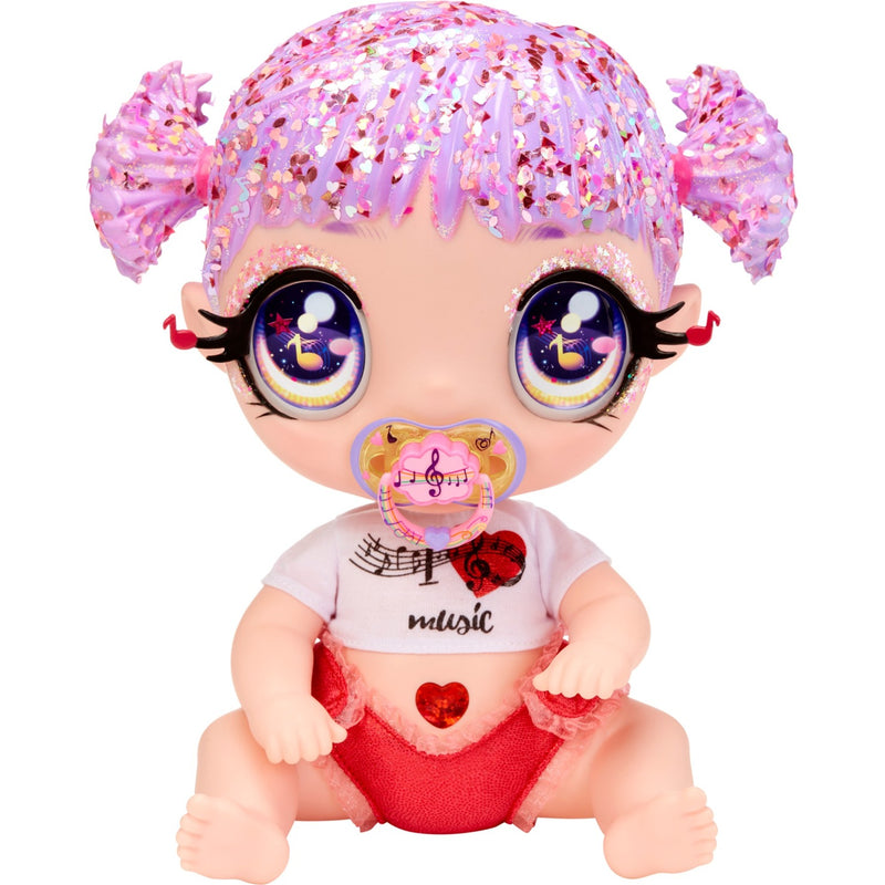 Load image into Gallery viewer, MGA Entertainment Glitter Babyz pop serie 2 Melody Highnote