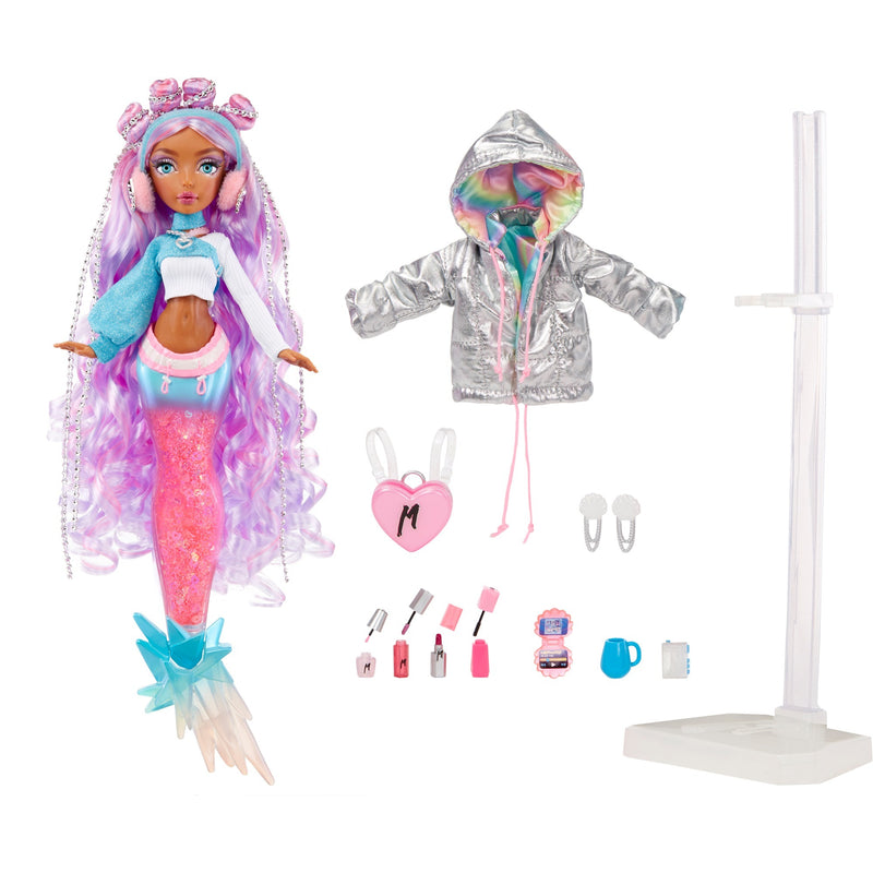 Load image into Gallery viewer, MGA Entertainment Mermaze Mermaidz Color Change Winter Waves Harmo