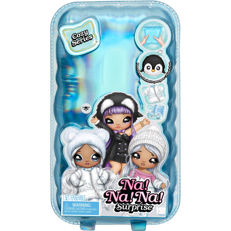 Load image into Gallery viewer, MGA Entertainment Na! Na! Na! Surprise 2-in-1 Cozy-serie Sneeuwu