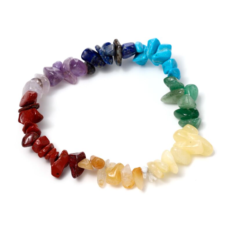 Cargue la imagen en el visor de la galería, Chakra stenen edelsteen armband