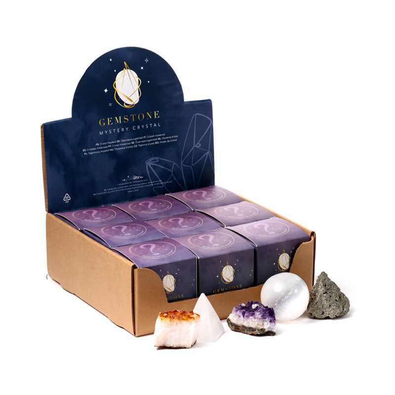 Load image into Gallery viewer, Gemstone mystery crystal surprise gift box