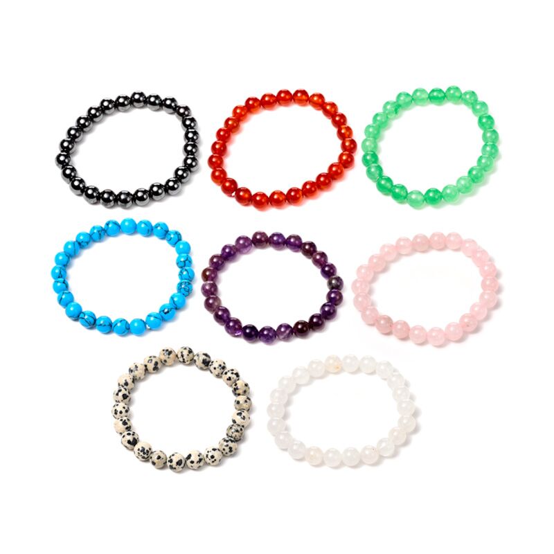 Cargue la imagen en el visor de la galería, Edelsteen kralen armband