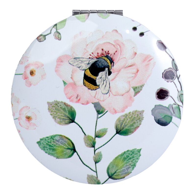 Cargue la imagen en el visor de la galería, Nectar meadows bij bij compact make up spiegeltje