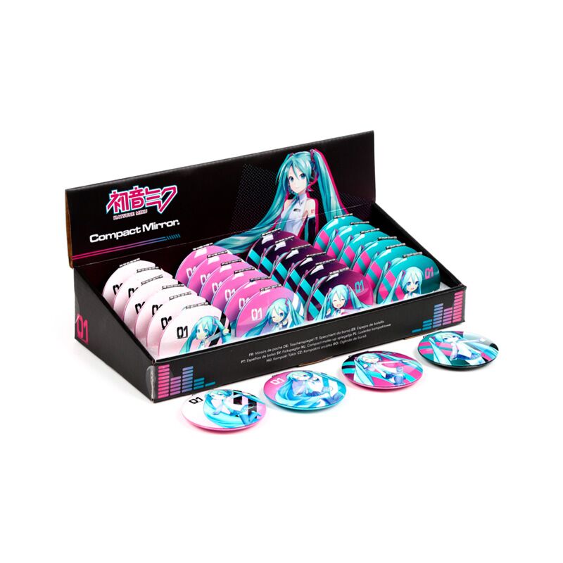 Load image into Gallery viewer, Union hatsune miku compact make up spiegeltje