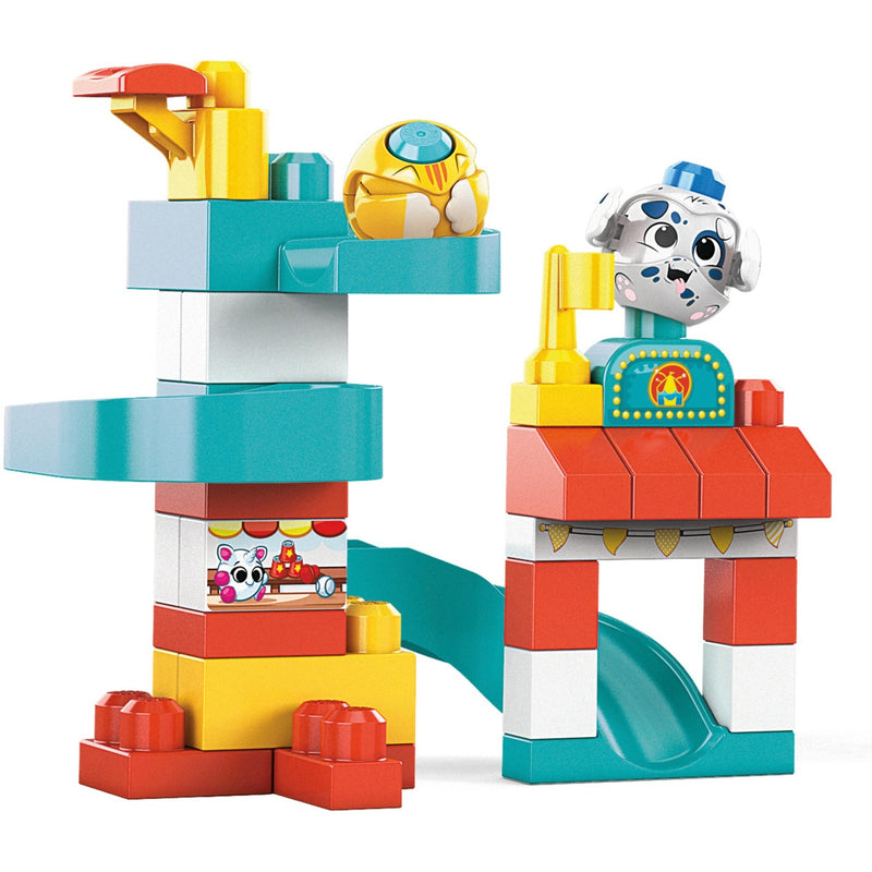 Load image into Gallery viewer, Mattel Peek a Blocks Pretpark