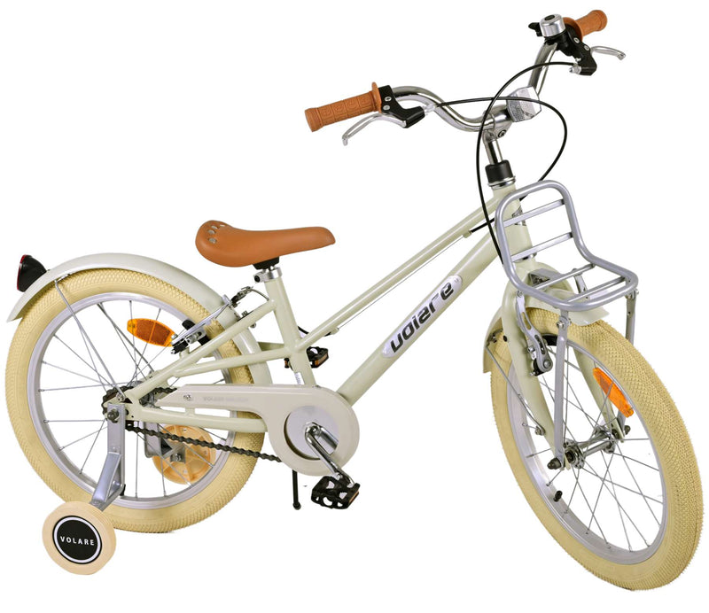 Load image into Gallery viewer, Volare Melody Kinderfiets - Meisjes - 18 inch - Zand - Twee handremmen