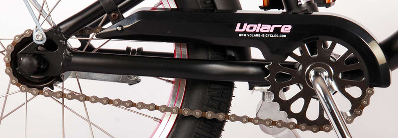 Load image into Gallery viewer, Volare Miracle Cruiser Kinderfiets - Meisjes- 16 inch - Mat Zwart - Prime Collection