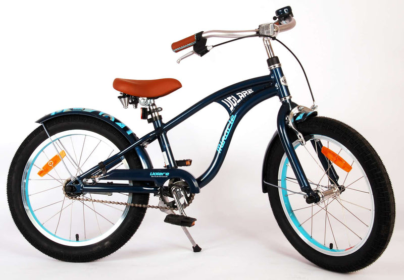 Load image into Gallery viewer, Volare Miracle Cruiser Kinderfiets Jongens 18 inch Mat Blauw Prime Collection