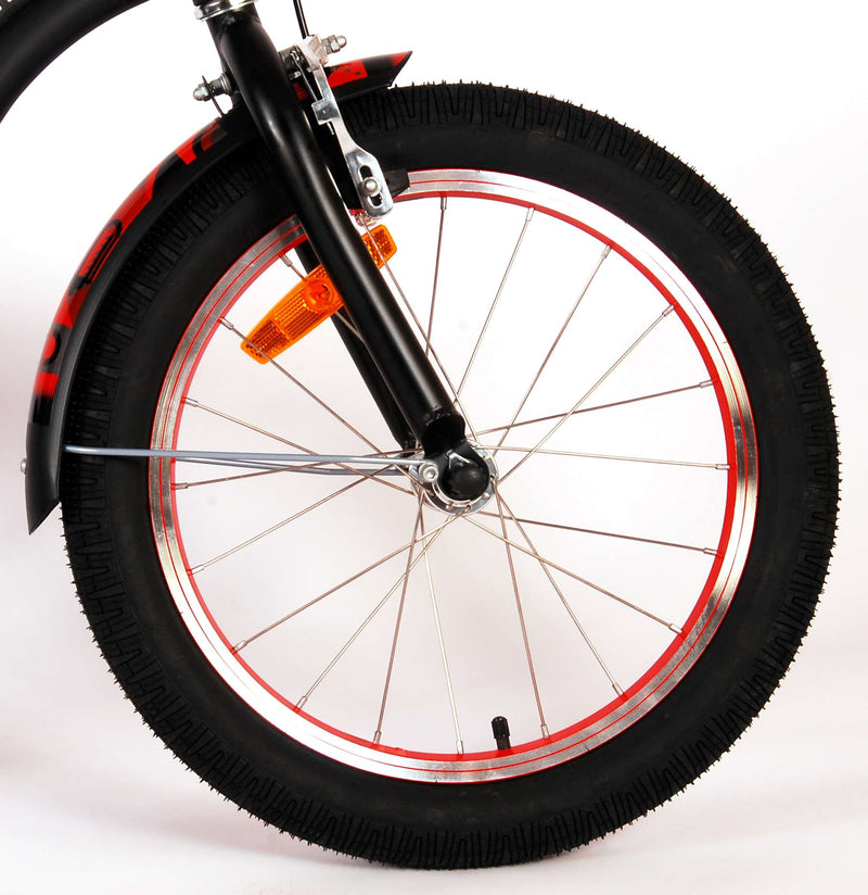 Load image into Gallery viewer, Volare Miracle Cruiser Kinderfiets - Jongens - 18 inch - Mat Zwart - Prime Collection