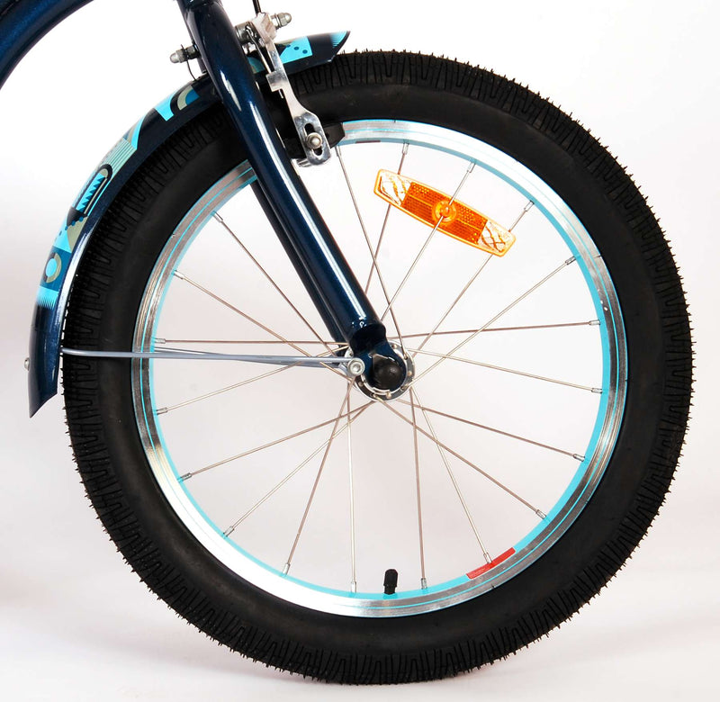 Load image into Gallery viewer, Volare Miracle Cruiser Kinderfiets Jongens 18 inch Mat Blauw Prime Collection