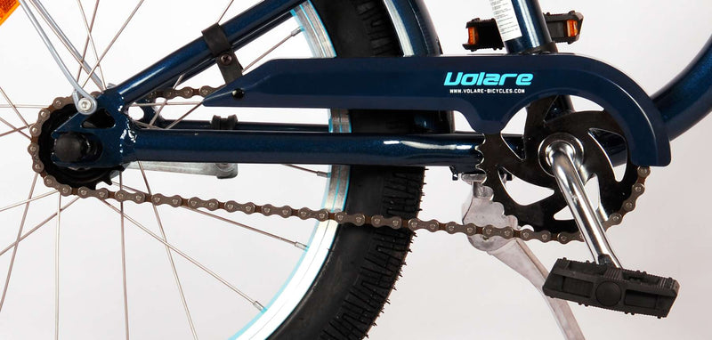 Load image into Gallery viewer, Volare Miracle Cruiser Kinderfiets Jongens 18 inch Mat Blauw Prime Collection