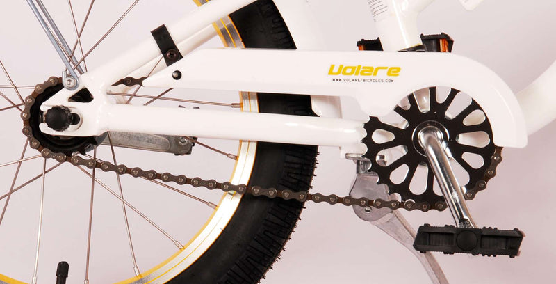 ギャラリービューアに画像をロードする, Volare Miracle Cruiser Kinderfiets - Meisjes - 16 inch - Wit - Prime Collection