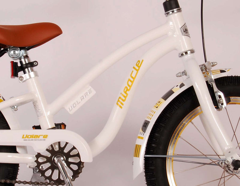 ギャラリービューアに画像をロードする, Volare Miracle Cruiser Kinderfiets - Meisjes - 16 inch - Wit - Prime Collection