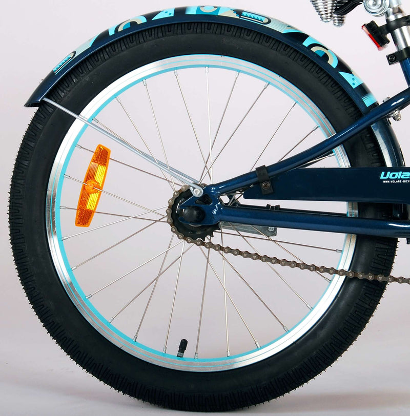 Load image into Gallery viewer, Volare Miracle Cruiser Kinderfiets Jongens 20 inch Mat Blauw Prime Collection