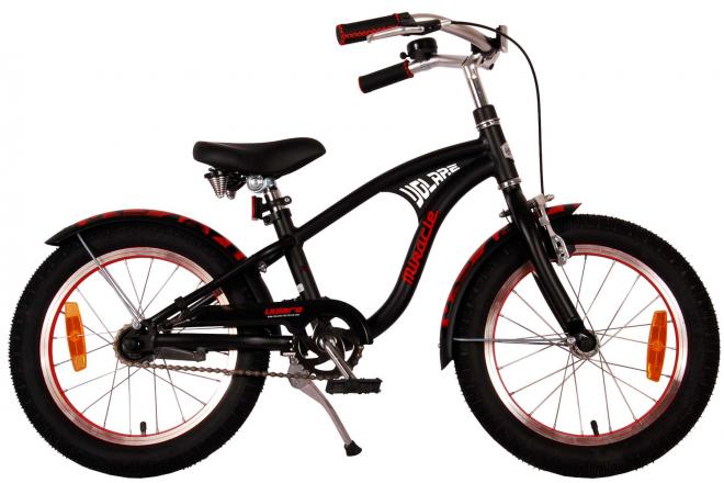 Load image into Gallery viewer, Volare Miracle Cruiser Kinderfiets - Jongens - 16 inch - Mat Zwart - Prime Collection