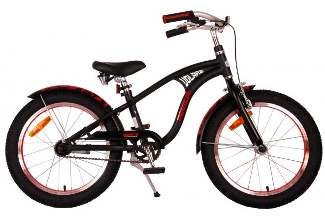 Load image into Gallery viewer, Volare Miracle Cruiser Kinderfiets - Jongens - 18 inch - Mat Zwart - Prime Collection