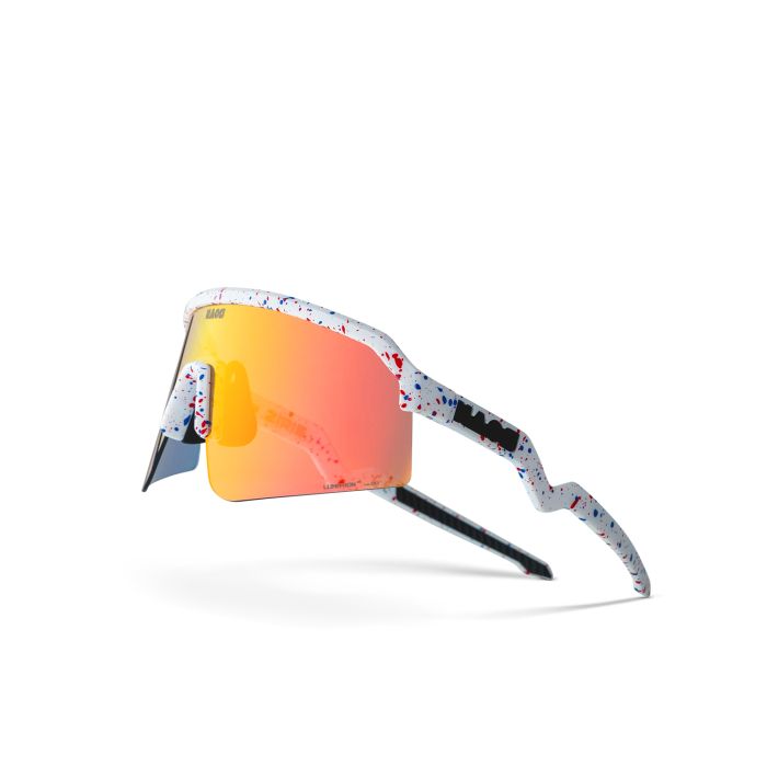Afbeelding laden in galerijviewer, Naos ziris - photochromic - white funfetti black red