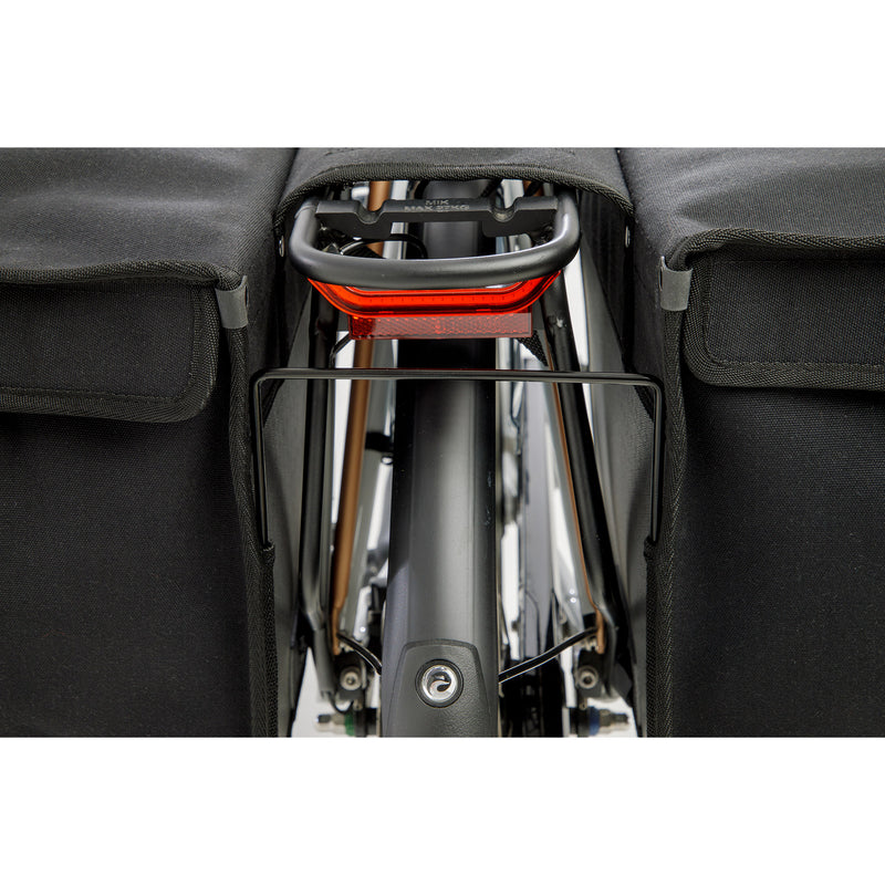 Afbeelding laden in galerijviewer, Newlooxs tas new looxs double pannier camping zwart | 66l