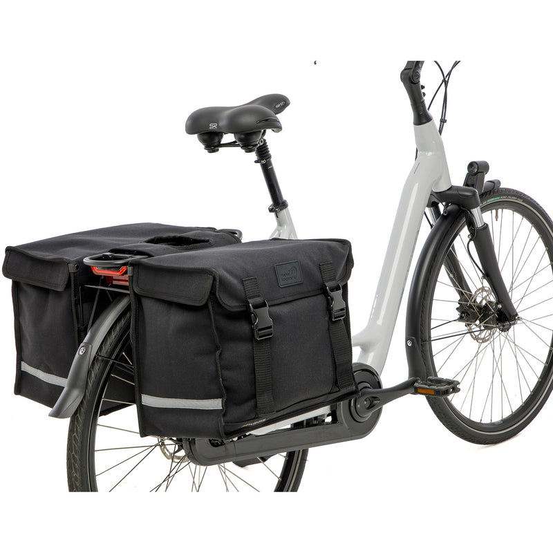 Chargez l'image dans la visionneuse de la galerie, Newlooxs tas new looxs double pannier camping zwart | 66l