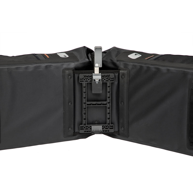 Afbeelding laden in galerijviewer, Newlooxs tas new looxs varo waterdicht double mik 2.0 zwart | 40l