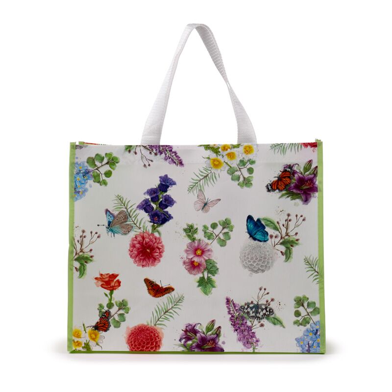 Laden Sie das Bild in Galerie -Viewer, Butterfly meadows vlinder duurzame shopper tas