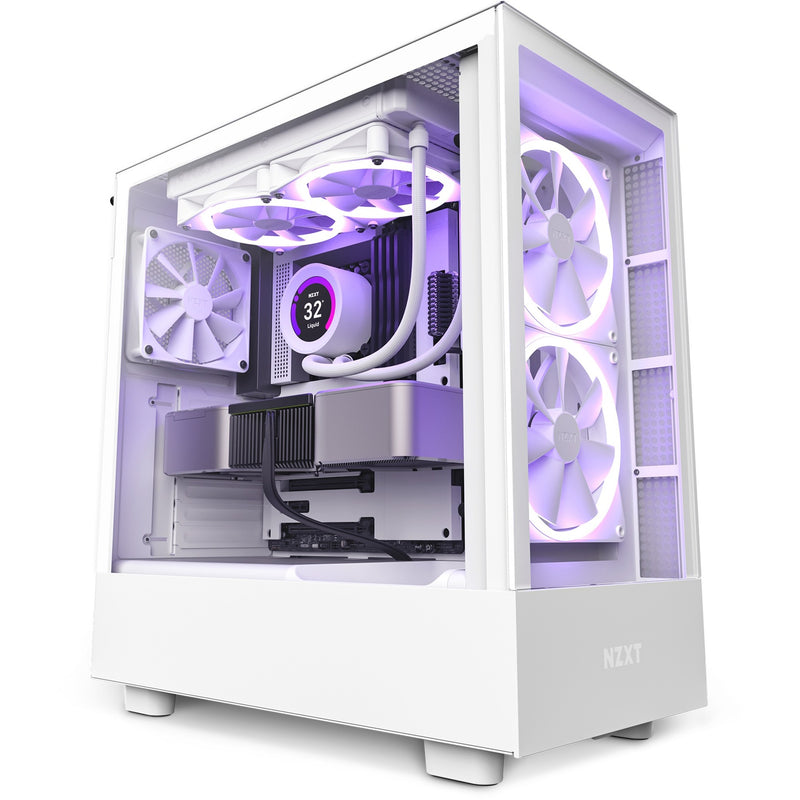 Load image into Gallery viewer, NZXT H5 All White