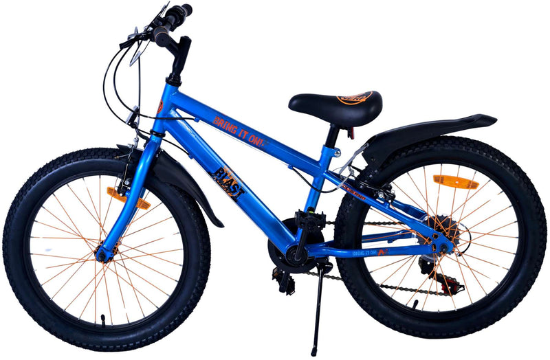 Load image into Gallery viewer, Nerf kinderfiets - jongens - 20 inch - satijn blauw - 6 speed