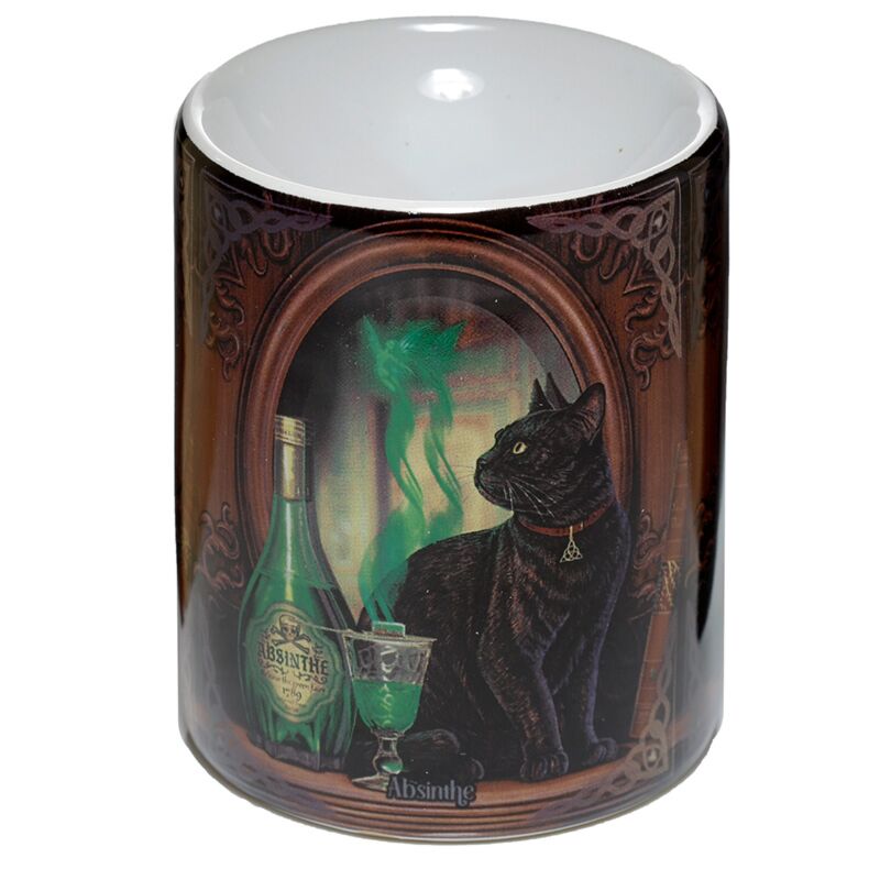 Cargue la imagen en el visor de la galería, Lisa parker keramiek absinth kat geurbrander