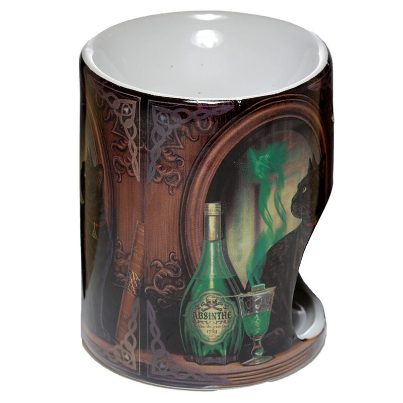 Cargue la imagen en el visor de la galería, Lisa parker keramiek absinth kat geurbrander