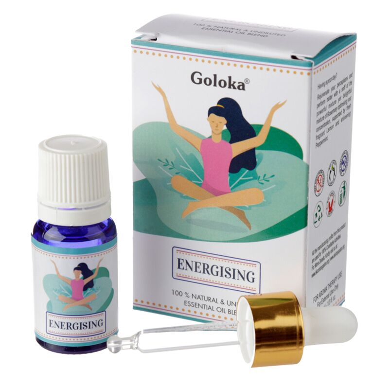 Laden Sie das Bild in Galerie -Viewer, Energetiserend - goloka etherische olie mix 10ml