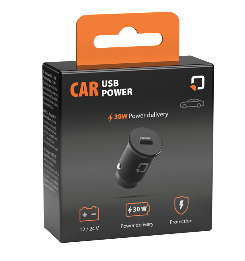 Load image into Gallery viewer, Optiline car usb power, 1 usb c port charger 30w - 12 24v