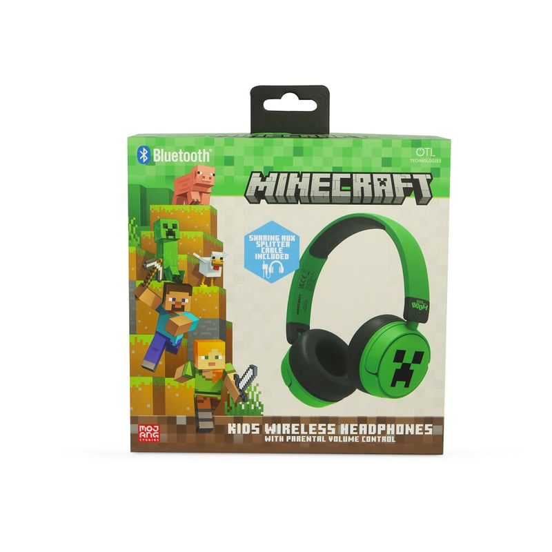 Load image into Gallery viewer, Otl technologies bluetooth headphones minecraft (mc1231)