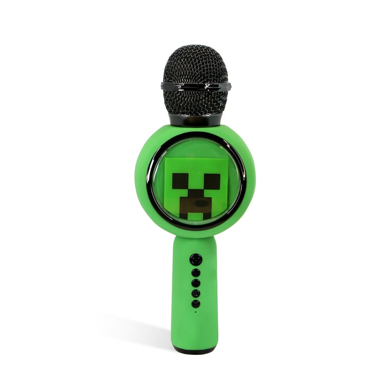 Cargue la imagen en el visor de la galería, Otl technologies karaoke led microphone and speaker minecraft (mc1240)