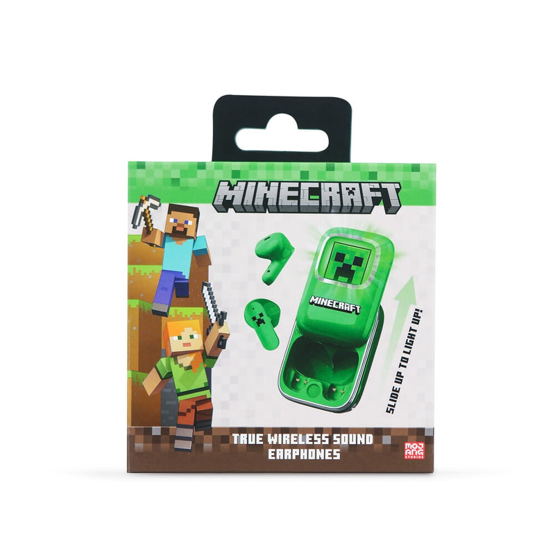 Cargue la imagen en el visor de la galería, Otl technologies bluetooth slide tws earphones minecraft (mc1316)
