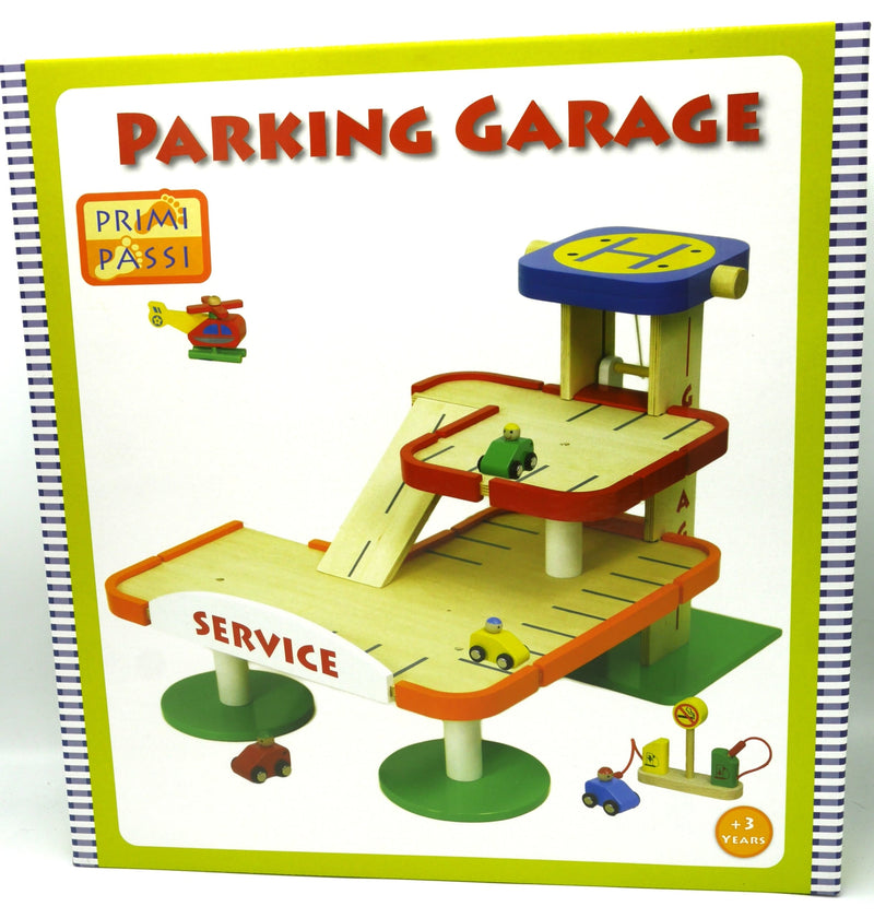 Cargue la imagen en el visor de la galería, Jonotoys primi passi - houten parkeer garage