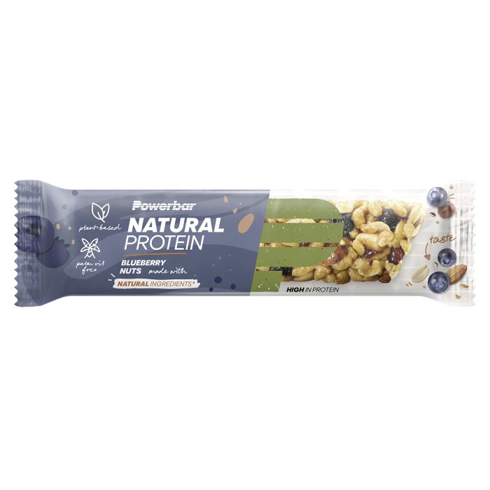 Laden Sie das Bild in Galerie -Viewer, Powerbar natural protein (18 x 40gr) - blueberry nuts