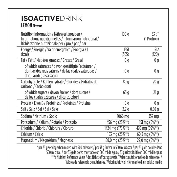 Laden Sie das Bild in Galerie -Viewer, Powerbar isoactive 600 (1 x 600gr) - lemon