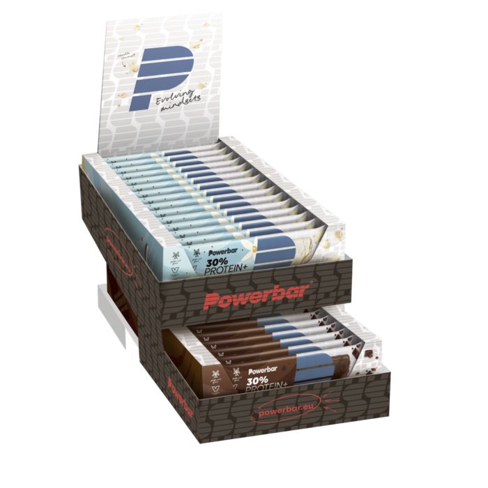 Load image into Gallery viewer, Powerbar carton desk display - 2 boxes