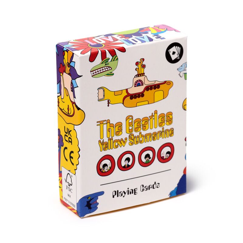 Laden Sie das Bild in Galerie -Viewer, The beatles yellow submarine speelkaarten