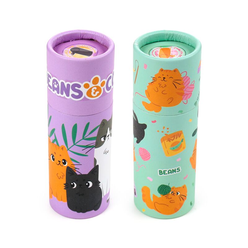 Cargue la imagen en el visor de la galería, Beans co katten kleurpotloden tekenkoker