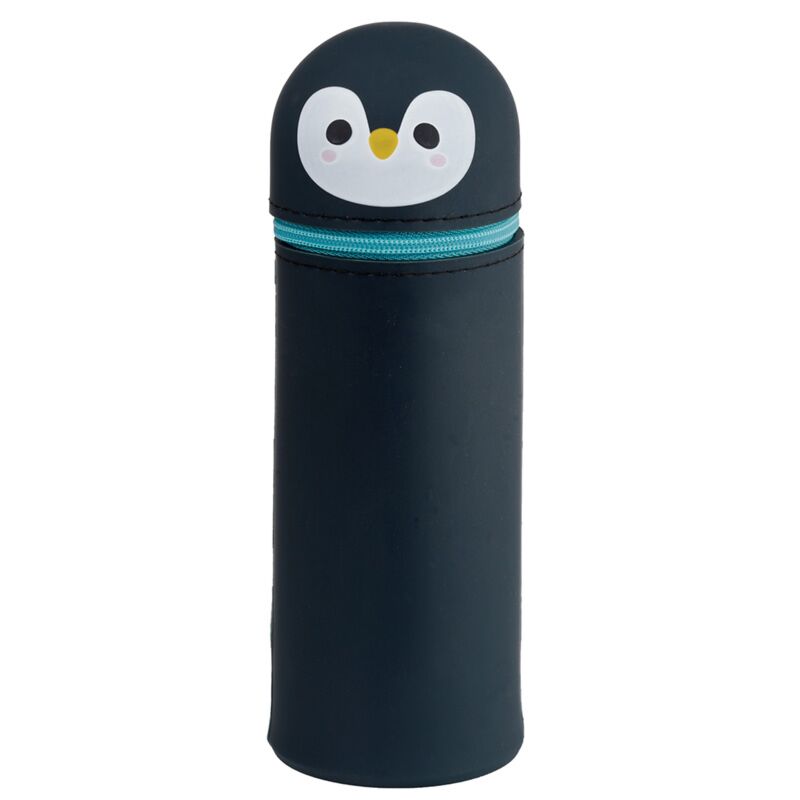 Cargue la imagen en el visor de la galería, Adoramals pinguïn siliconen staand potloodetui