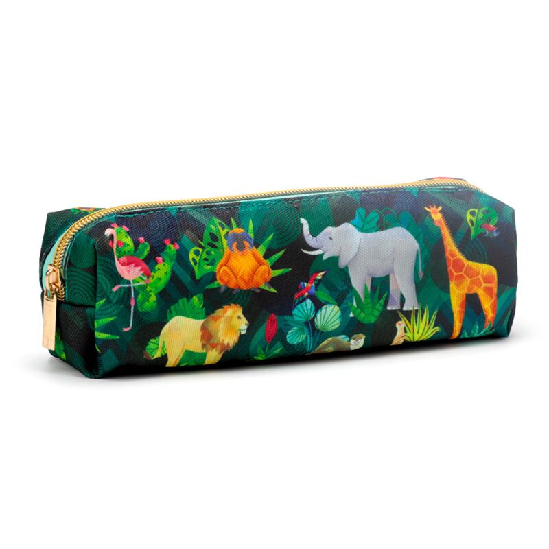 Cargue la imagen en el visor de la galería, Dierenrijk canvas potloodetui