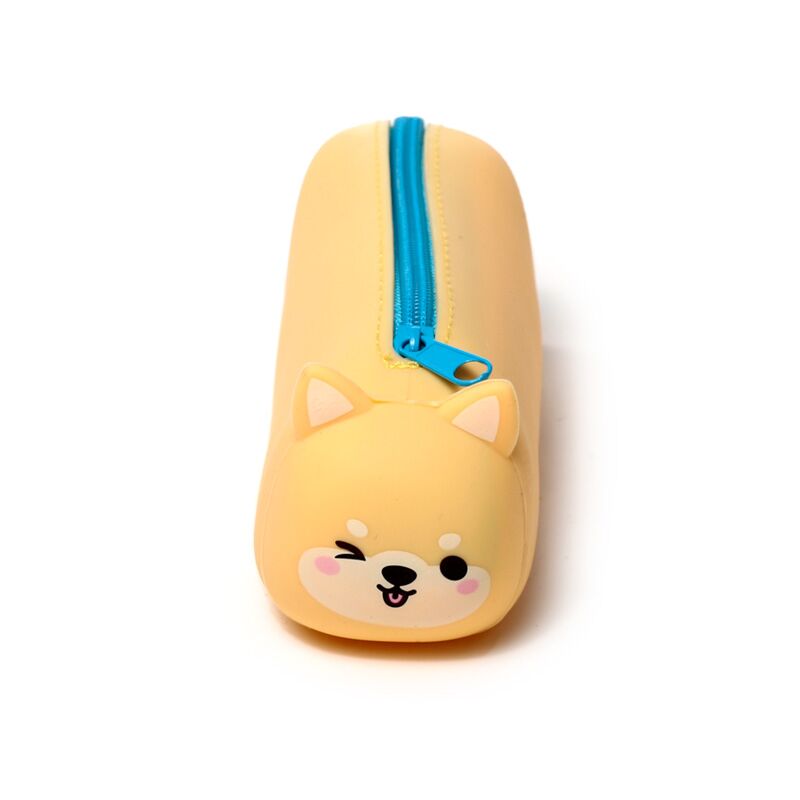 ギャラリービューアに画像をロードする, Adoramals shiba inu hond siliconen potloodetui