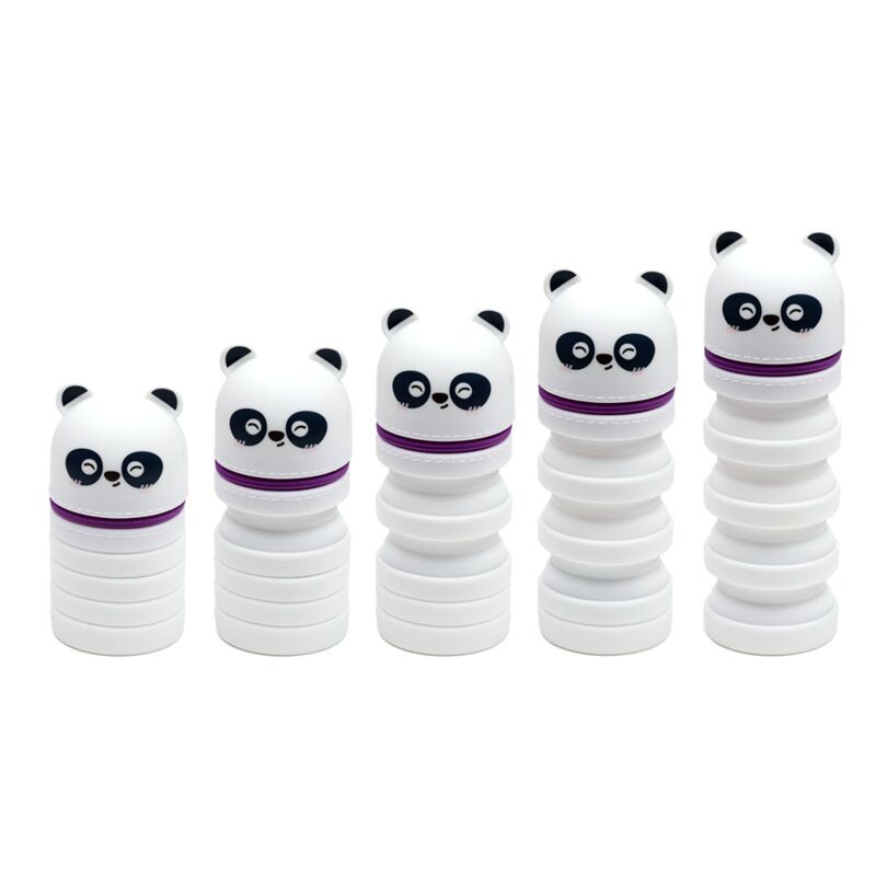 Laden Sie das Bild in Galerie -Viewer, Adoramals panda pop up siliconen potloodetui