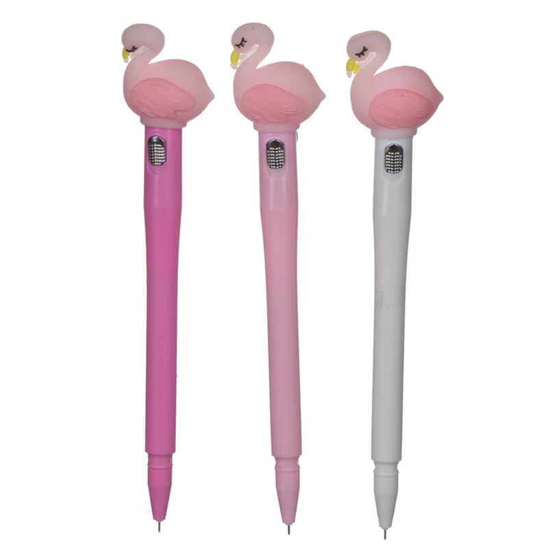 Cargue la imagen en el visor de la galería, Flamingo led fijnschrijver pen - zwart