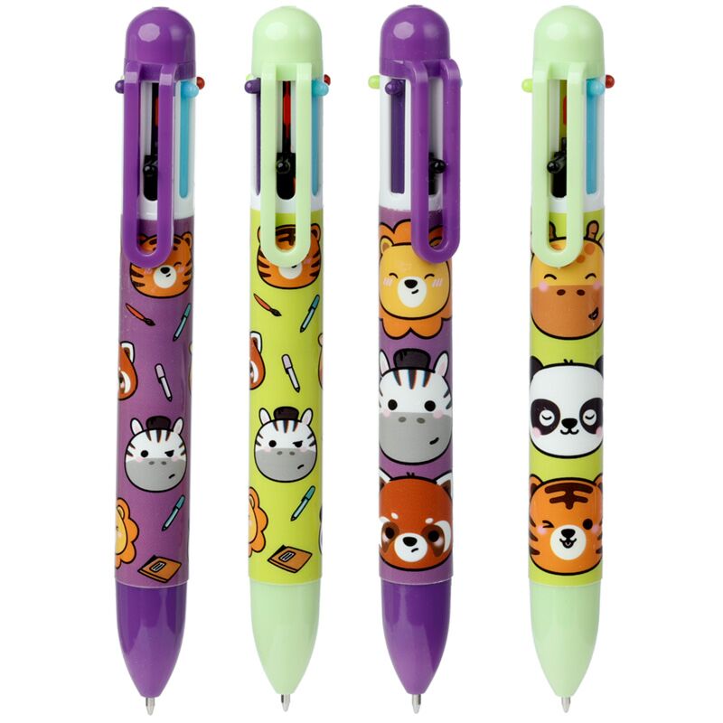 Chargez l'image dans la visionneuse de la galerie, Adoramals wilde dierene dieren meer kleuren pen (6 kleuren)